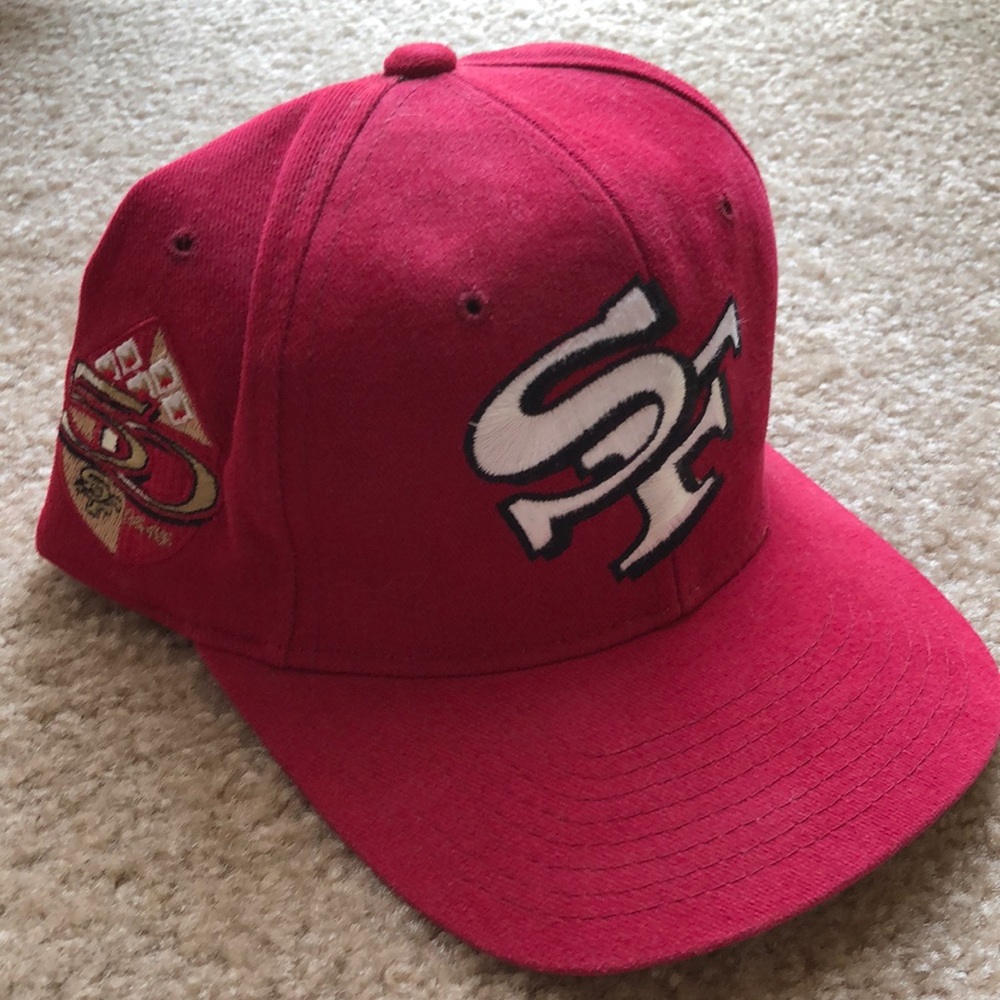 Vintage San Francisco 49ers Reebok pro line hat